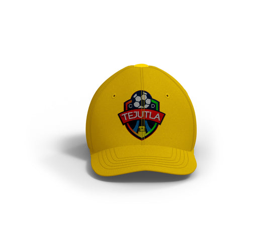 Gorra Amarilla Logo Bordado
